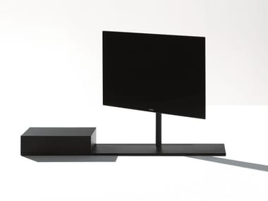 SAIL 302 - Swivel steel TV cabinet by Desalto