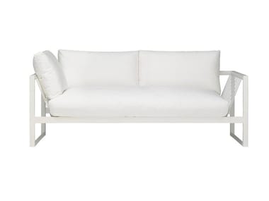 SAND SF4325 - 3 seater steel outdoor leisure sofa by Andreu World