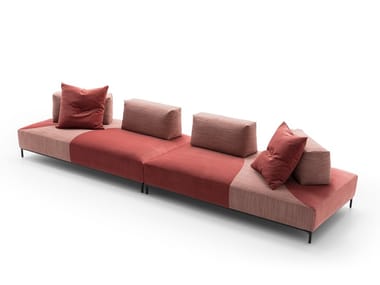 SANDERS UNIVERSE - Sectional fabric sofa by Ditre Italia