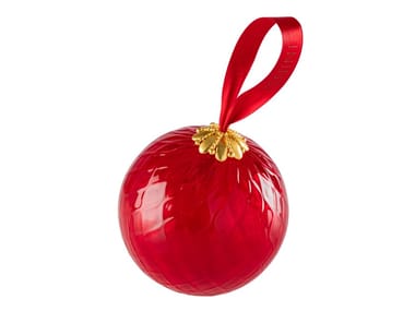 SANTA - Blown glass Christmas ornaments by Venini