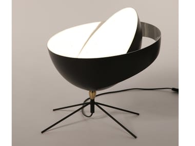 SATURNE - Adjustable metal desk lamp by Serge Mouille