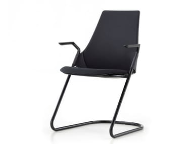 SAYL - Fabric chair with armrests by Herman Miller