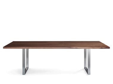 SC 25 - Rectangular solid wood table by Janua