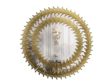 SCALA - Round wall-mounted mirror by Luxxu