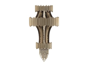 SCALA - Brass wall lamp with Swarovski® crystals by Luxxu