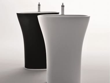 SCOOP - Freestanding Cristalplant® washbasin by Falper