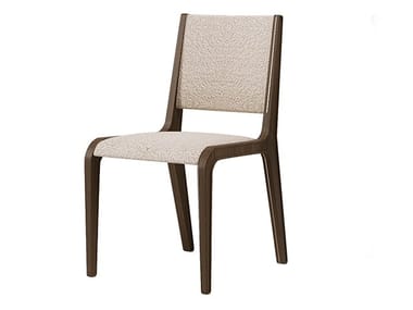 SELIMA - Ash chair with integrated cushion by Paolo Castelli