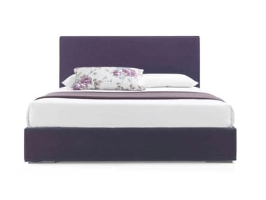 SEMILLON - Fabric bed with upholstered headboard by Lema