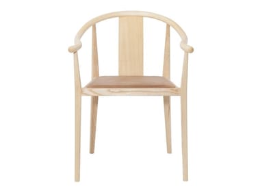 SHANGHAI - Ash chair with integrated cushion by NORR11