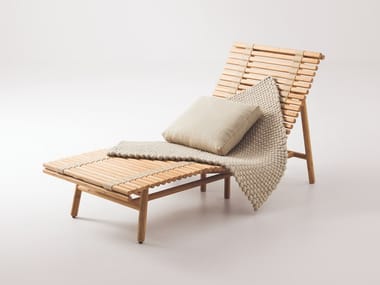 SHIBUI - Bamboo sun lounger by Paola Lenti