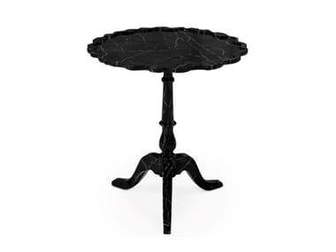 SHIELD FAUX-MARBLE - Wooden side table by Boca do Lobo