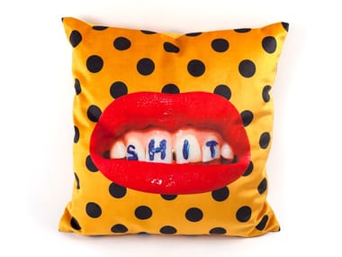 SHIT - Square fabric cushion (Request Info)