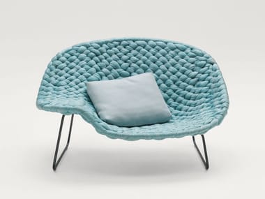 SHITO CHAISE LONGUE - Polyester easy chair by Paola Lenti