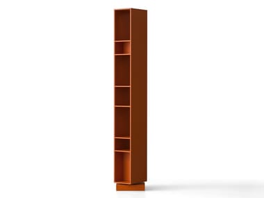 SIDEWALL - Wall-mounted bookcase by Porro