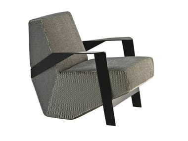 SILVER LAKE - Armchair with armrests by Moroso