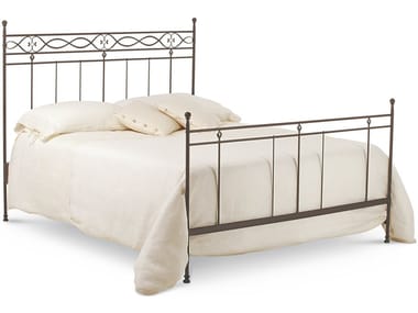 SIROLO - Wrought iron double bed by Cantori