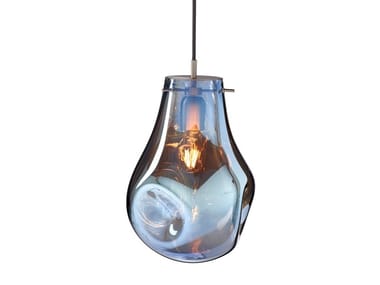 SOAP - LED dimmable blown glass pendant lamp by bomma