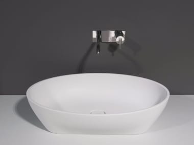 SOLIDEA - Countertop Cristalplant® washbasin by Antonio Lupi Design