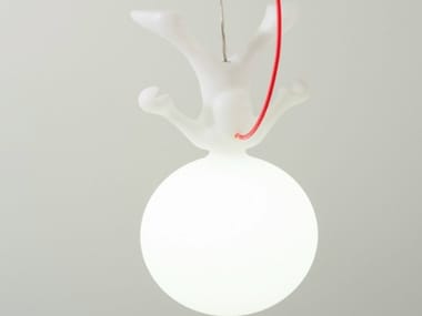 SPACEWALKER - RGB polyethylene pendant lamp by Dark