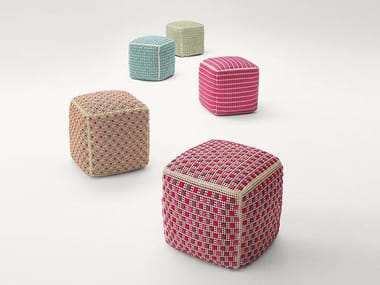 SPEZIE - Fabric pouf by Paola Lenti