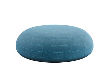 SPIN - Round fabric pouf by Tacchini