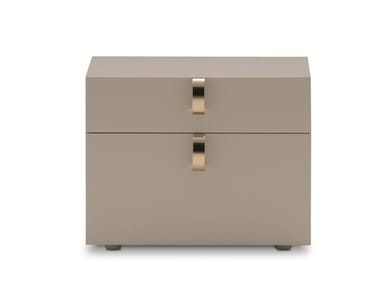 SPLENDOR - Bedside table with drawers by Flou