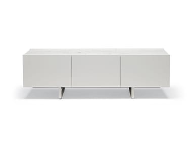 SQUARE - Lacquered sideboard with drawers and doors by Misuraemme