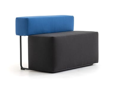 SQUARE - Fabric small sofa by Moroso