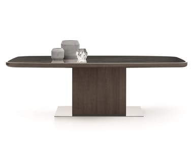 ST. TROPEZ - Rectangular ceramic table by Ditre Italia