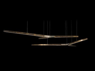 STARLIGHT HORIZONTAL - LED metal pendant lamp by Henge