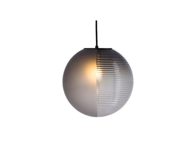 STELLAR MEDIUM - LED blown glass pendant lamp by Pulpo