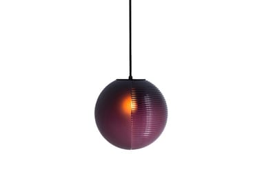 STELLAR MINI - LED blown glass pendant lamp by Pulpo