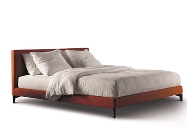 STONE UP - Double bed with removable cover by Meridiani