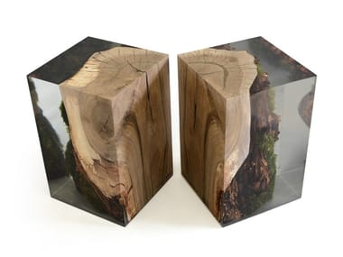 STUMP WALNUT - Stool / coffee table by alcarol