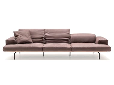 SUMO - Leather sofa by Living Divani