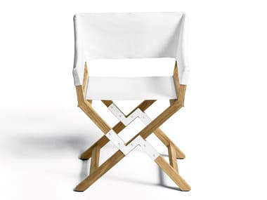 SUNDANCE - Folding chair with armrests by DE PADOVA