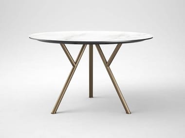 SUNNY - Round dining table by Novamobili