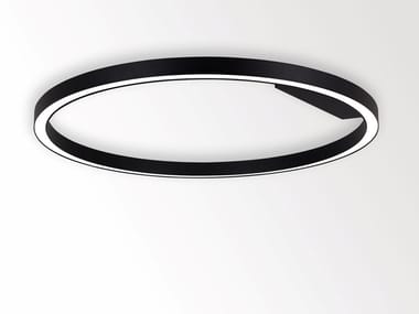 SUPER-OH SLIM SBL - LED ceiling lamp by Delta Light