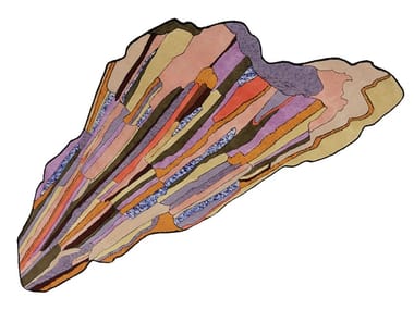 SUPER ROCK - Handmade rug by CC-Tapis