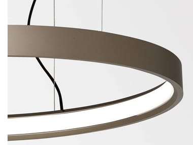 SUPERLOOP HC XL - LED metal pendant lamp by Delta Light