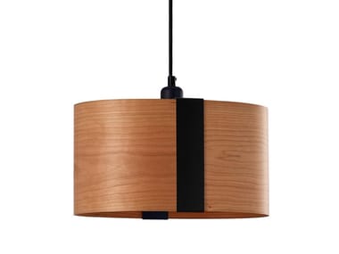 SUSHI - LED wood veneer pendant lamp by LZF