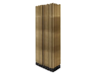 SYMPHONY - Brass highboard with doors by Boca do Lobo