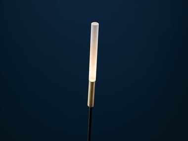 SYPHASERA - LED brass garden lamp post by Catellani & Smith