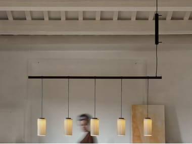 CIRIO LINEAL - LED aluminium pendant lamp by Santa & Cole