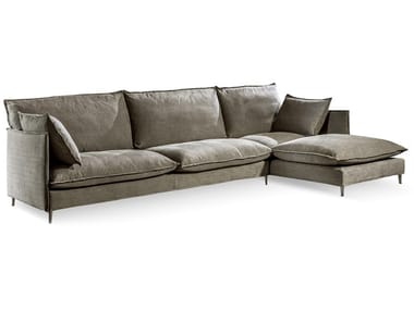 TANGO EASY - Sectional sofa with chaise longue by Cantori