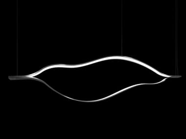 TAPE - LED brass pendant lamp by Henge