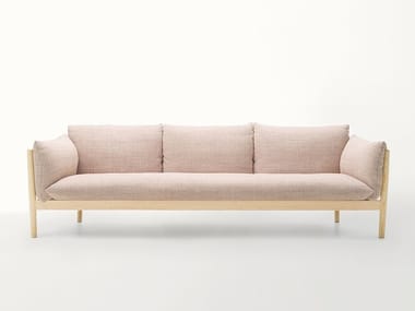 TAPIO - 3 seater fabric sofa with removable cover by Paola Lenti