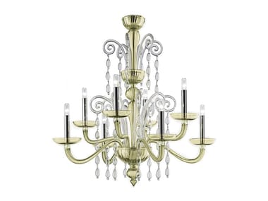 TAYMYR - Contemporary style crystal chandelier by Barovier&Toso