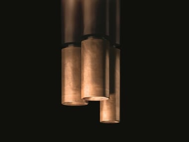 TELE - LED brass ceiling lamp by Henge