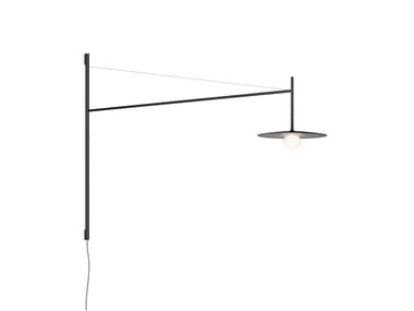 TEMPO 5756 / 5757 - LED adjustable glass and steel wall lamp by Vibia